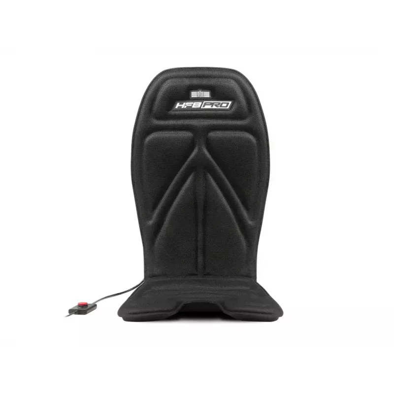 Alfombrilla controladora de carreras Next Level Racing HF8 PRO Haptic Feedback negra — alfombrilla gaming con feedback háptico