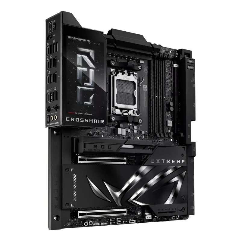 Placa base ASUS ROG CROSSHAIR X870E EXTREME — AMD X870E, socket AM5, Extended ATX, DDR5, 4 DIMM, Wi‑Fi 7, 5 Gb LAN, 5x M.2