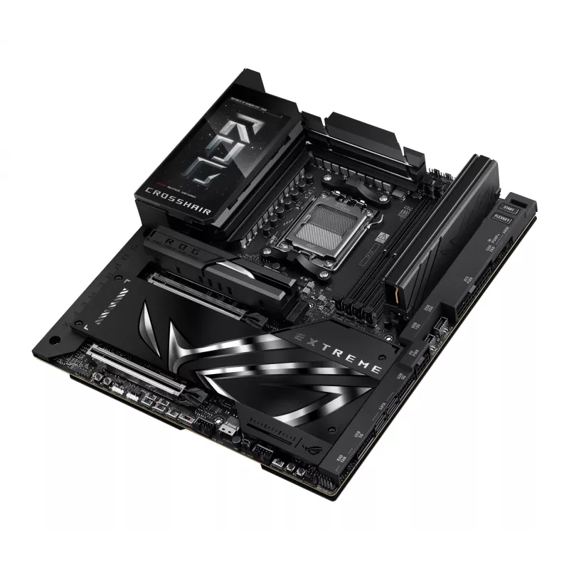 Placa base ASUS ROG CROSSHAIR X870E EXTREME — AMD X870E, socket AM5, Extended ATX, DDR5, 4 DIMM, Wi‑Fi 7, 5 Gb LAN, 5x M.2