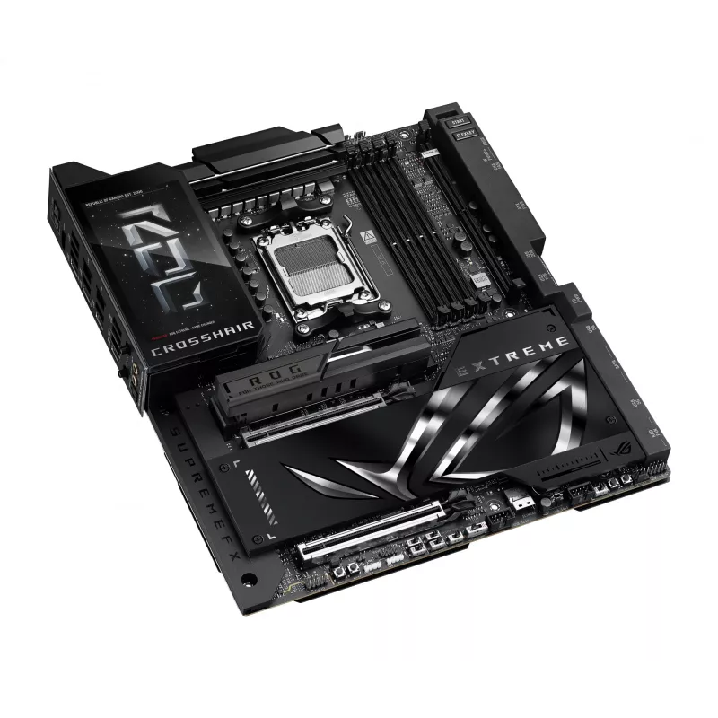 Placa base ASUS ROG CROSSHAIR X870E EXTREME — AMD X870E, socket AM5, Extended ATX, DDR5, 4 DIMM, Wi‑Fi 7, 5 Gb LAN, 5x M.2