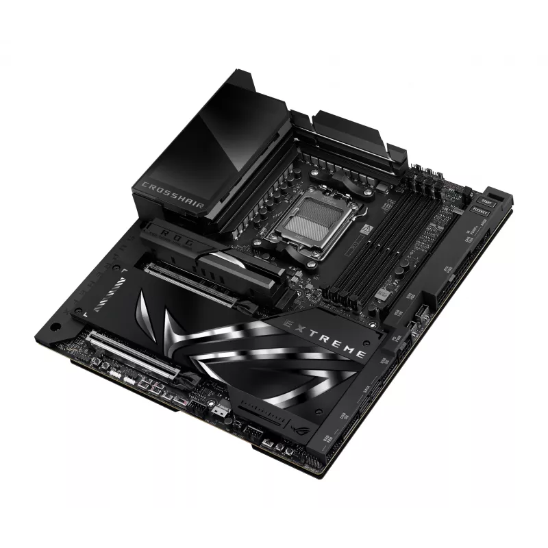 Placa base ASUS ROG CROSSHAIR X870E EXTREME — AMD X870E, socket AM5, Extended ATX, DDR5, 4 DIMM, Wi‑Fi 7, 5 Gb LAN, 5x M.2
