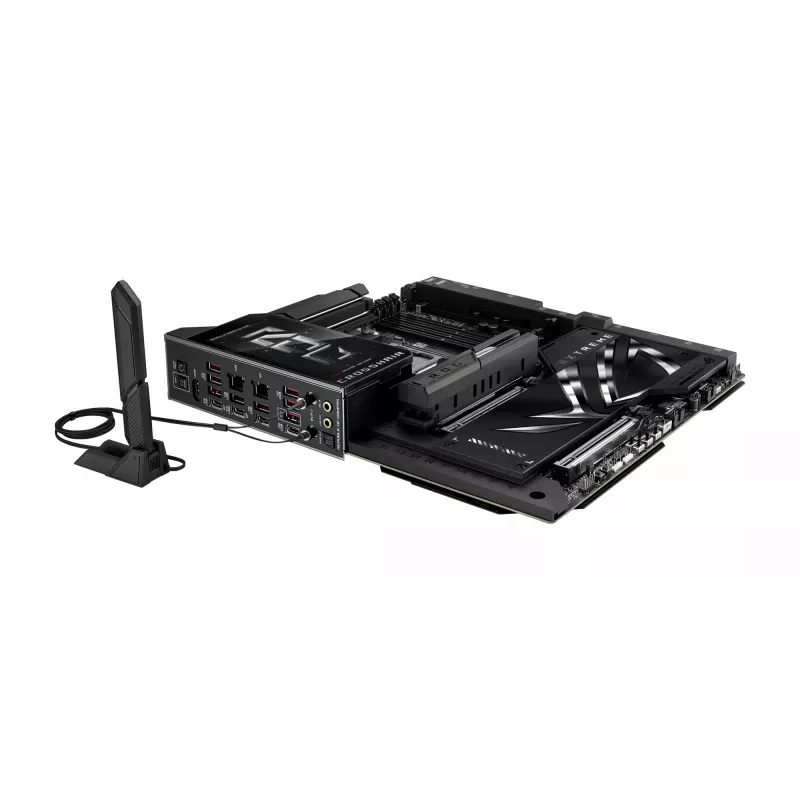 Placa base ASUS ROG CROSSHAIR X870E EXTREME — AMD X870E, socket AM5, Extended ATX, DDR5, 4 DIMM, Wi‑Fi 7, 5 Gb LAN, 5x M.2