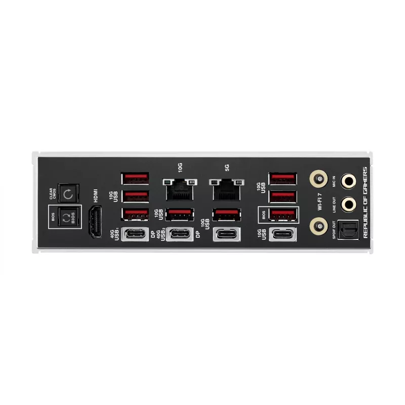 Placa base ASUS ROG CROSSHAIR X870E EXTREME — AMD X870E, socket AM5, Extended ATX, DDR5, 4 DIMM, Wi‑Fi 7, 5 Gb LAN, 5x M.2