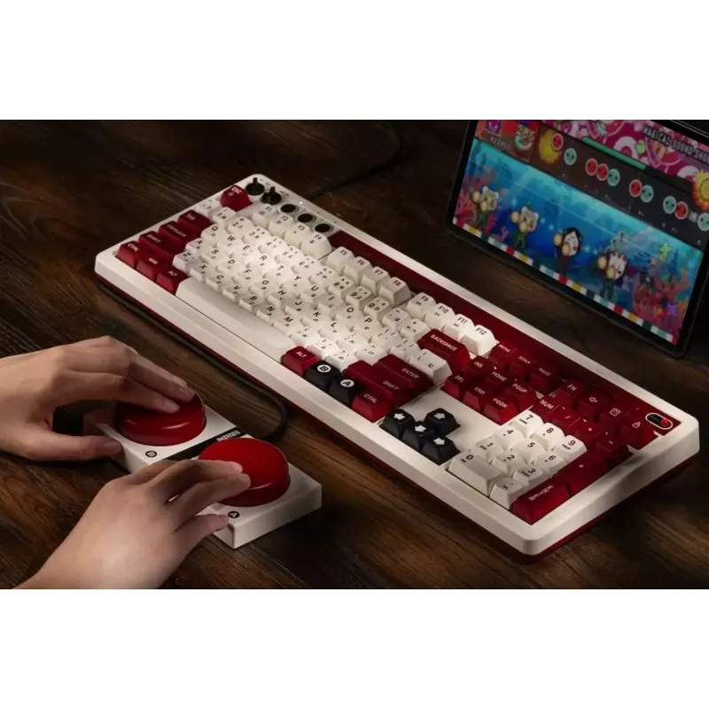 Teclado mecánico 8Bitdo RET00493 retroiluminación RGB compacto