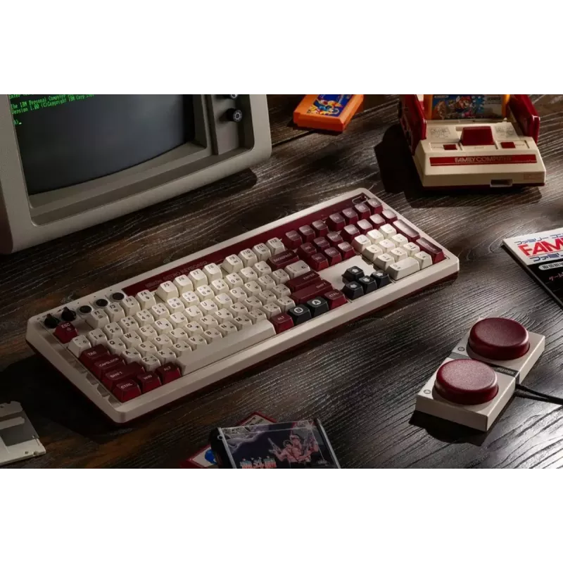 Teclado mecánico 8Bitdo RET00493 retroiluminación RGB compacto