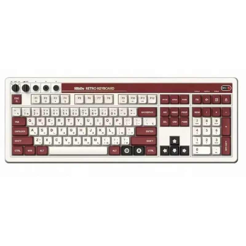 Teclado mecánico 8Bitdo RET00493 retroiluminación RGB compacto