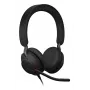 Auriculares Jabra Evolve2 40 SE con cable diadema llamadas/música USB Type-C / USB Type-A negro