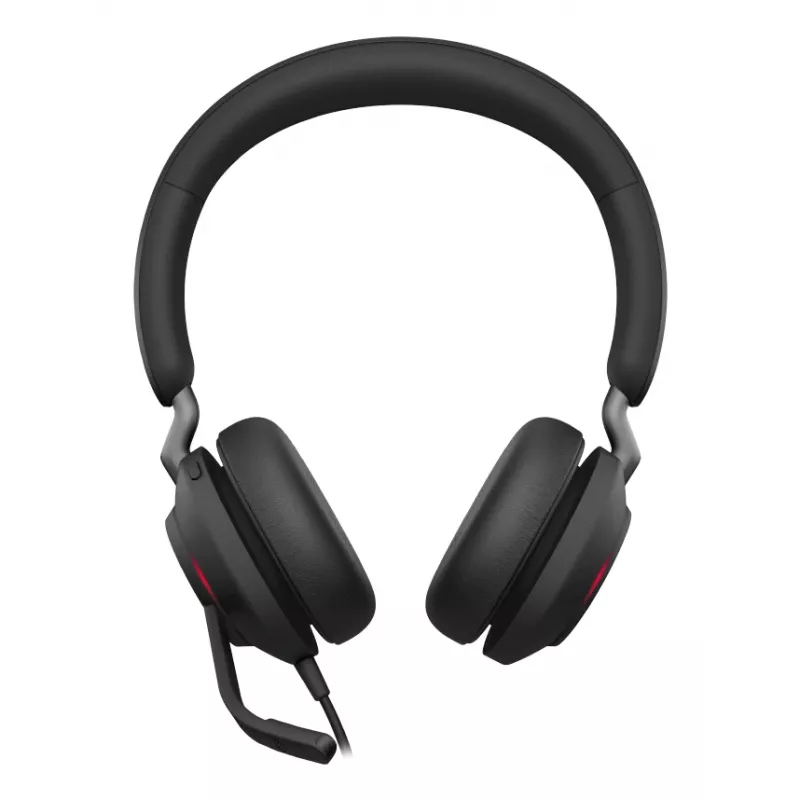 Auriculares Jabra Evolve2 40 SE con cable diadema llamadas/música USB Type-C / USB Type-A negro