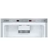 Frigorífico combi Bosch Serie 6 KGE49AICA, independiente, acero inoxidable, 419 l (302 l frigorífico / 117 l congelador), altura A 2010 mm