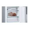 Frigorífico combi Bosch Serie 6 KGE49AICA, independiente, acero inoxidable, 419 l (302 l frigorífico / 117 l congelador), altura A 2010 mm