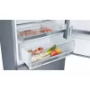 Frigorífico combi Bosch Serie 6 KGE49AICA, independiente, acero inoxidable, 419 l (302 l frigorífico / 117 l congelador), altura A 2010 mm