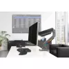 Brazo para doble monitor Kensington SmartFit K58272WW pinza/ojal 18 kg