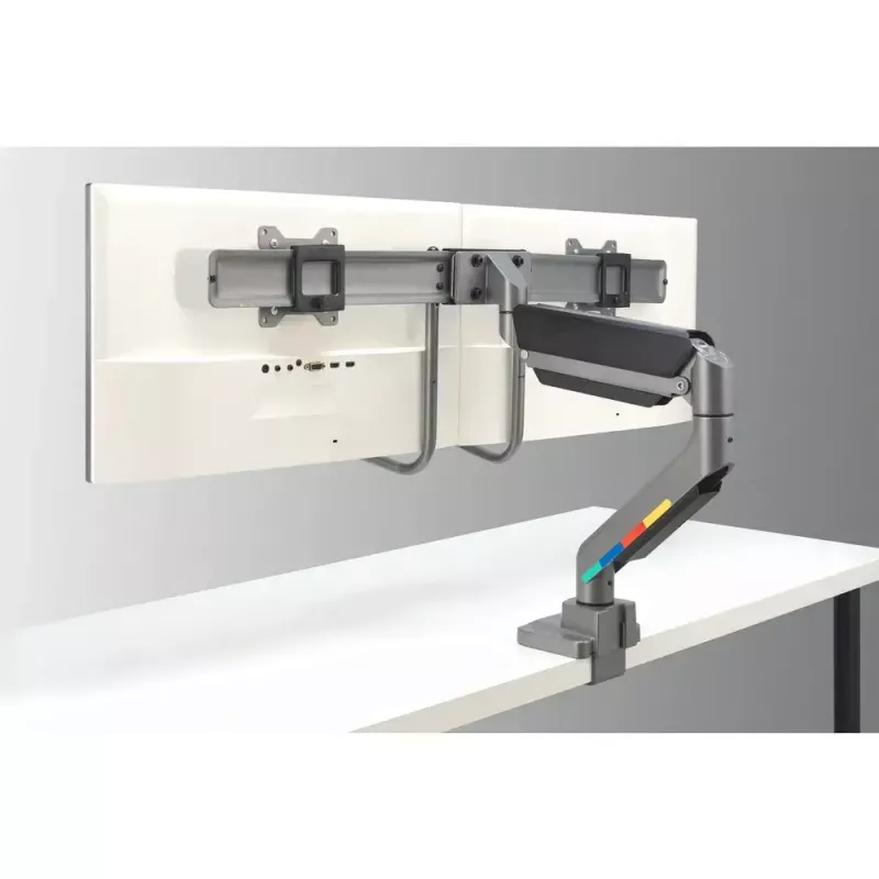 Brazo para doble monitor Kensington SmartFit K58272WW pinza/ojal 18 kg