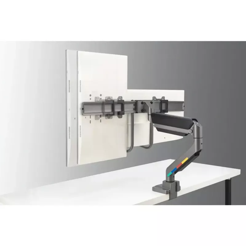 Brazo para doble monitor Kensington SmartFit K58272WW pinza/ojal 18 kg