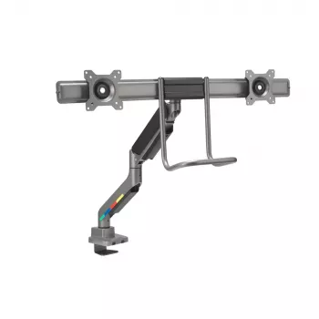 Brazo para doble monitor Kensington SmartFit K58272WW pinza/ojal 18 kg