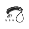 Candado de seguridad portátil universal con llave para portátil Kensington ClickSafe 2.0