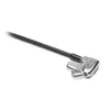 Candado de seguridad portátil universal con llave para portátil Kensington ClickSafe 2.0