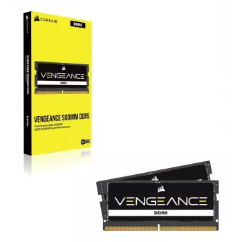 Memoria CORSAIR 32GB Vengeance DDR5 SoDIMM (2x16GB) DDR5 5600MT/s (PC5-44800) CL48 1,1V