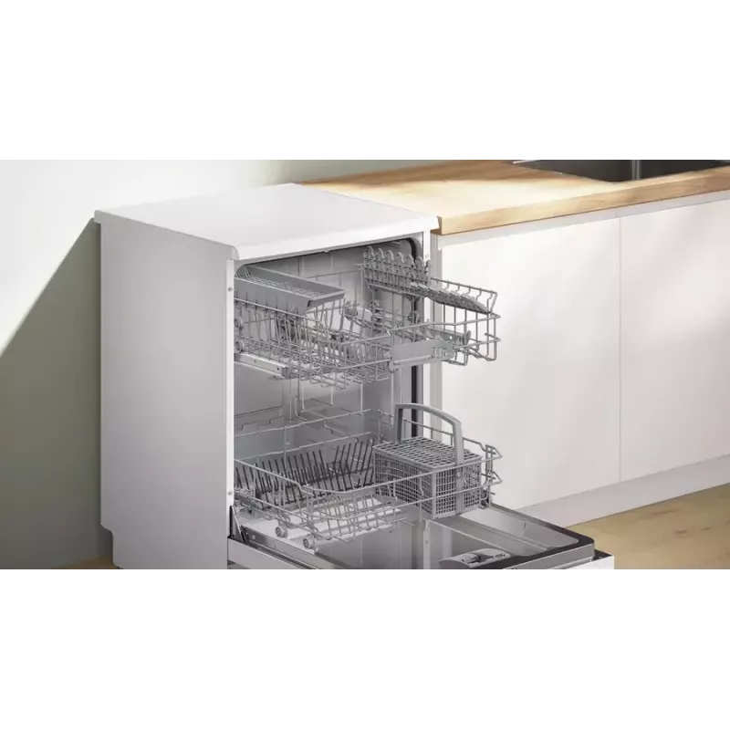 Lavavajillas independiente Bosch Serie 2 SMS2ITW09E — 13 cubiertos, 46 dB, 60 cm, secado por intercambiador de calor