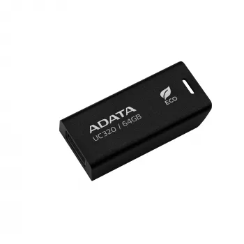 ADATA UC320 Unidad flash USB 64 GB USB Type-A 3.2 Gen 1 (3.1 Gen 1) Negro