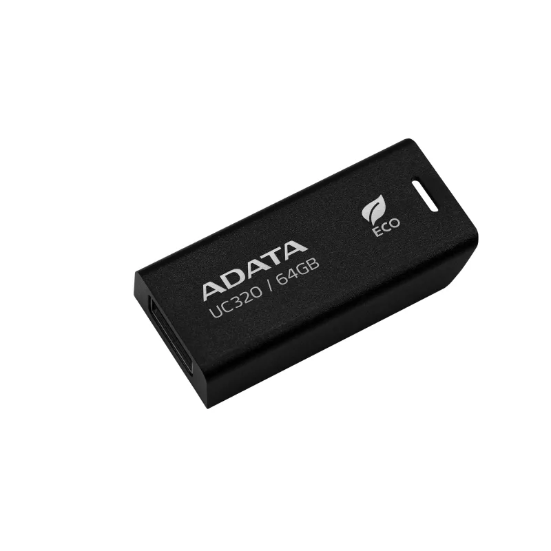 ADATA UC320 Unidad flash USB 64 GB USB Type-A 3.2 Gen 1 (3.1 Gen 1) Negro