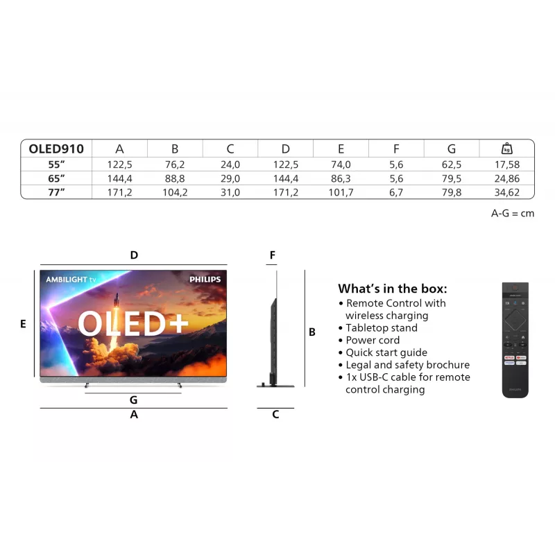 Philips 55OLED910/12 TV 139,7 cm (55