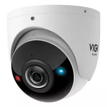 Cámara de vigilancia IP TP-Link InSight S485PI Exterior con cable Tipo torreta 4K 3840×2160, objetivo horizontal 180°, montaje en pared, blanco