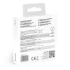 Cargador inalámbrico de interior para móviles SAVIO LA-11, Qi 1.2, 15 W, blanco, 55×55×5 mm