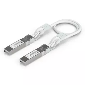 Ubiquiti UACC-Uplink-SFP28-0.3M Cable InfiniBand/Fibra óptica Blanco 0,3 m SFP28