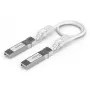 Ubiquiti UACC-Uplink-SFP28-0.3M Cable InfiniBand/Fibra óptica Blanco 0,3 m SFP28