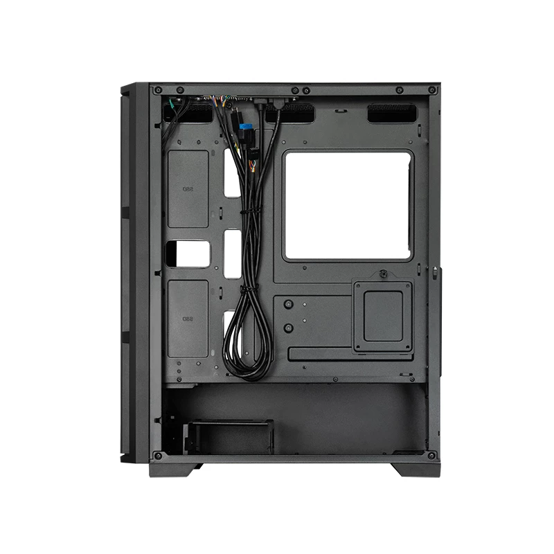 Chieftec AS-02B-TG-OP Caja de ordenador Midi Tower Negro