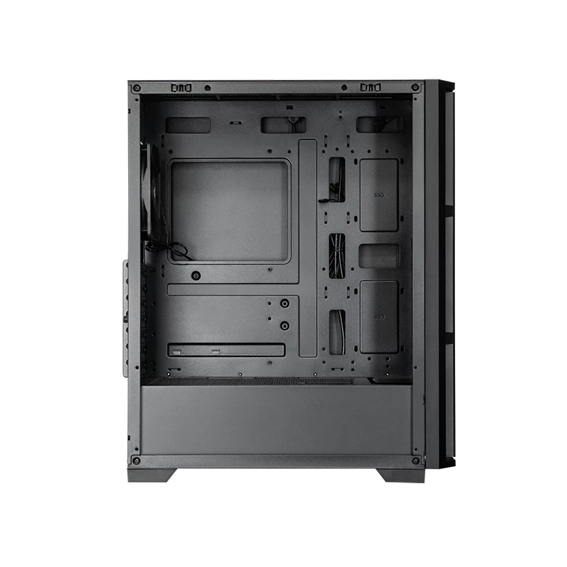 Chieftec AS-02B-TG-OP Caja de ordenador Midi Tower Negro