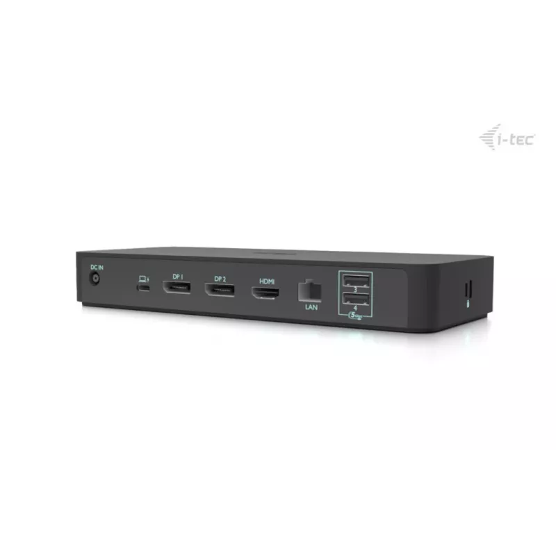 Estación de acoplamiento I-tec USB-C Intelligent Triple Display + Power Delivery 100W