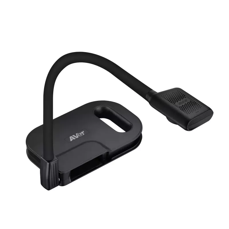 AVer AVerVision U50+ cámara de documentos, 8 MP CMOS, 1080p, 60 fps, zoom digital 16x, USB 2.0, negra