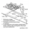 Placa Bosch Serie 6 PCQ7A5I90 integrable acero inoxidable 75 cm gas 5 zonas