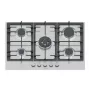 Placa Bosch Serie 6 PCQ7A5I90 integrable acero inoxidable 75 cm gas 5 zonas