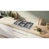 Placa Bosch Serie 4 PGQ7B5K90 integrable acero inoxidable 75 cm gas 5 zonas