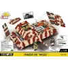 Bloques de construcción Cobi tanque Panzer VIII Maus maqueta escala 1:35 COBI-3138, reproducción detallada de vehículo militar