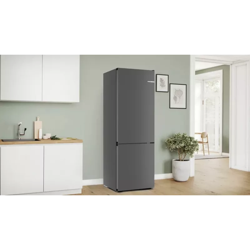 Frigorífico combi Bosch Serie 4 KGN49OCAF, independiente, 440 L de volumen total, antracita, No Frost