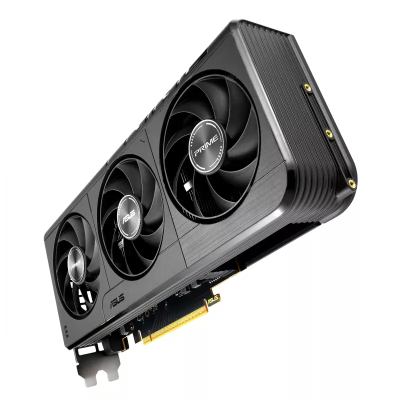Tarjeta gráfica ASUS GeForce RTX 5060 — 8 GB GDDR7, 128 bits, PCIe 5.0, 3x DisplayPort 2.1b + 1x HDMI 2.1b, 2595 MHz OC, 3 ventiladores, 268,3 mm