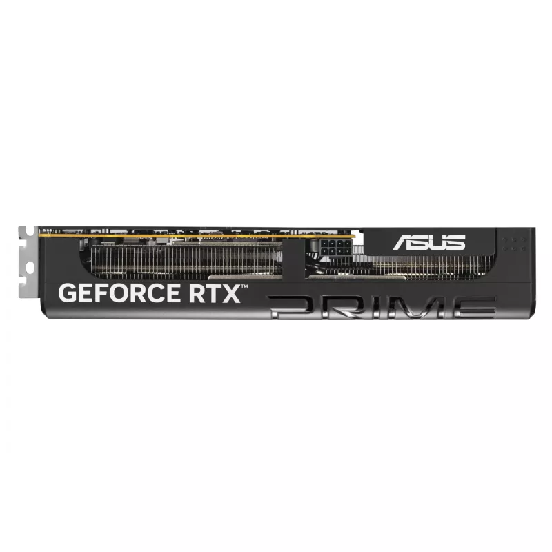 Tarjeta gráfica ASUS GeForce RTX 5060 — 8 GB GDDR7, 128 bits, PCIe 5.0, 3x DisplayPort 2.1b + 1x HDMI 2.1b, 2595 MHz OC, 3 ventiladores, 268,3 mm