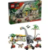 Set LEGO Jurassic World 76973 — Raptor y Titanosaurus con 3 figuras, 582 piezas, a partir de 7 años
