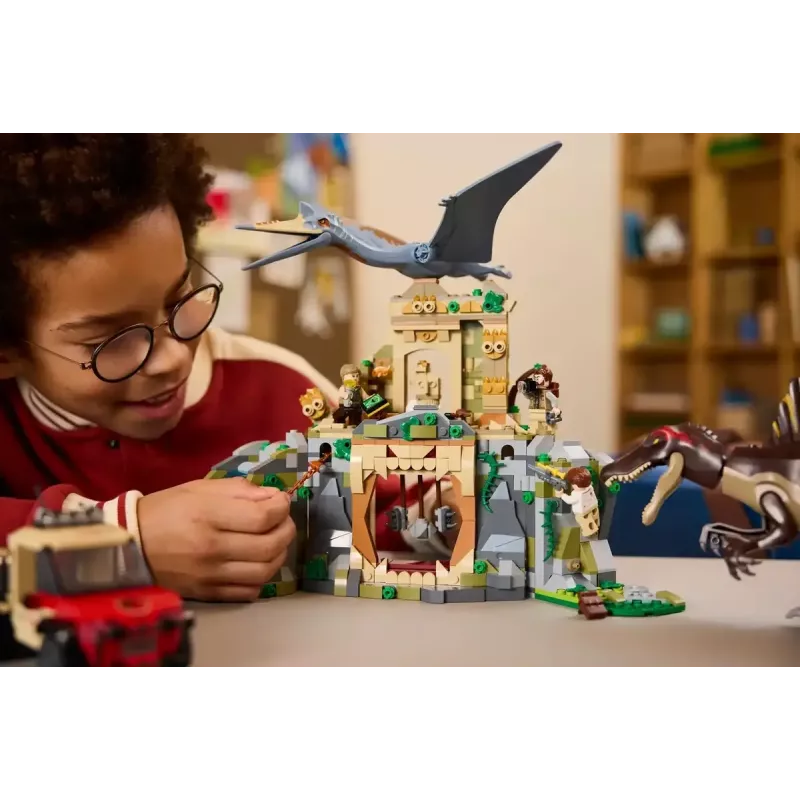 LEGO Jurassic World Air Mission con Quetzalcoatlus y Spinosaurus 76976 – 984 piezas, 4 minifiguras, edad 8+