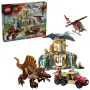 LEGO Jurassic World Air Mission con Quetzalcoatlus y Spinosaurus 76976 – 984 piezas, 4 minifiguras, edad 8+
