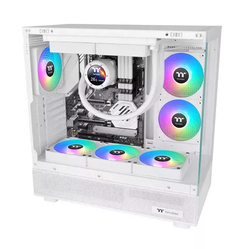 Ventilador de refrigeración para PC Thermaltake CT120 EX ARGB Sync blanco pack de 3