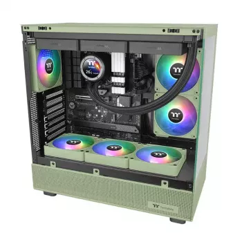 Ventilador Thermaltake CT120 EX ARGB Sync Matcha Green 12cm 68cfm hidráulico
