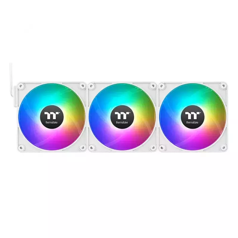 Ventilador de refrigeración para PC Thermaltake CT140 EX ARGB Sync blanco (pack de 3)