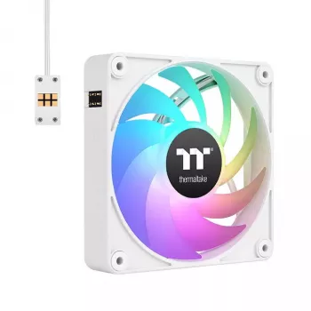 Ventilador de refrigeración para PC Thermaltake CT140 EX ARGB Sync blanco (pack de 3)
