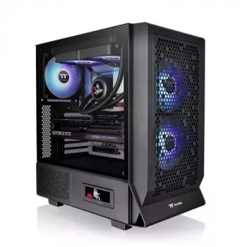 Caja para PC Thermaltake Ceres 330 TG Midi Tower negra