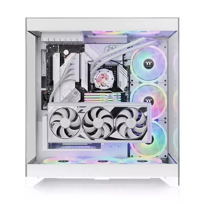 Caja para PC Thermaltake CTE E550 TG Midi Tower blanca